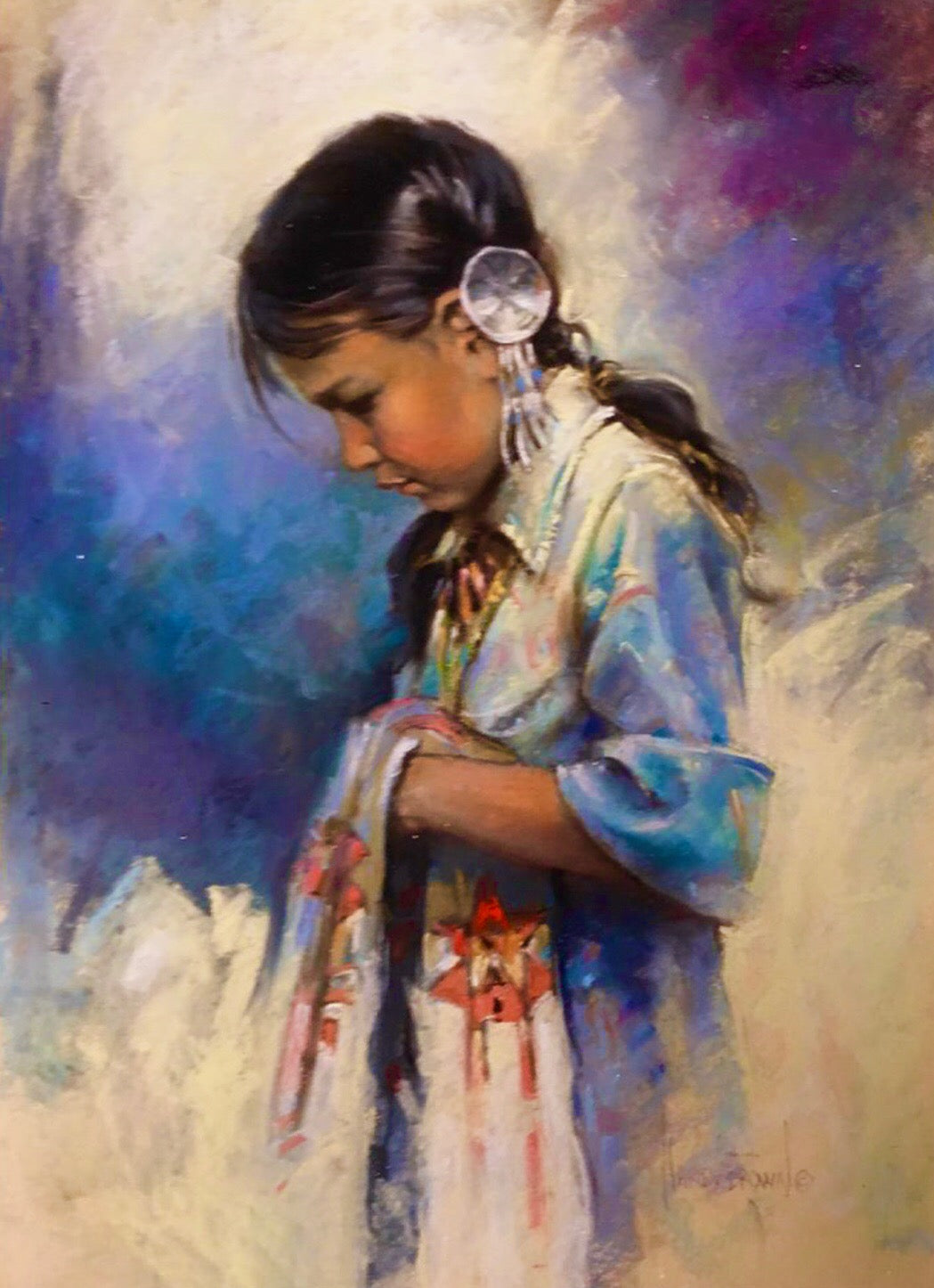 HOPE- Signed by Harley Brown 11 x 15"