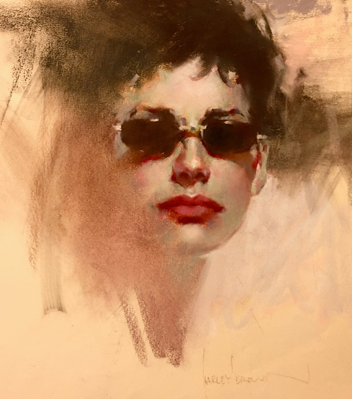 The Mystery- Original Pastel By Harley Brown