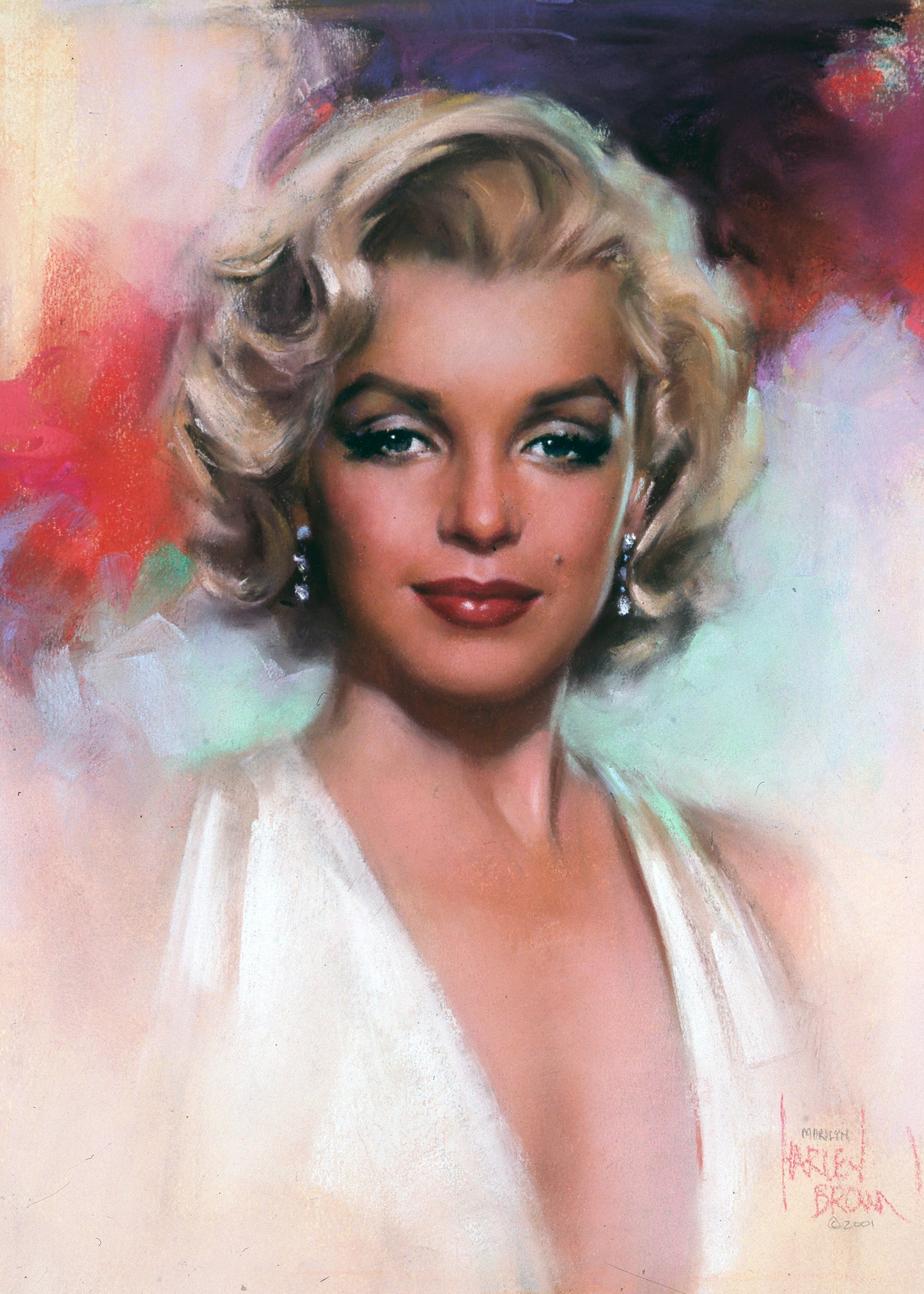 Marilyn Monroe - by Harley Brown