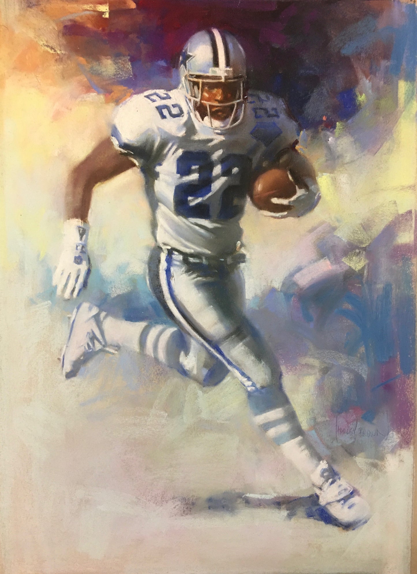 Emmitt- 19x 13" original pastel by Harley Brown