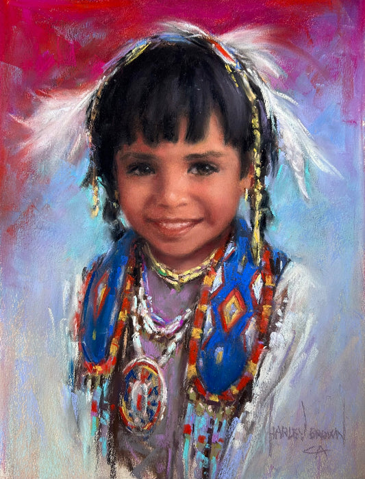Katarina 12 x 9" signed A/P
