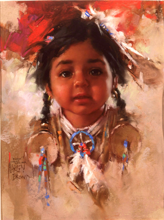 'KIONA' Dream Catcher 12x9" by Harley Brown