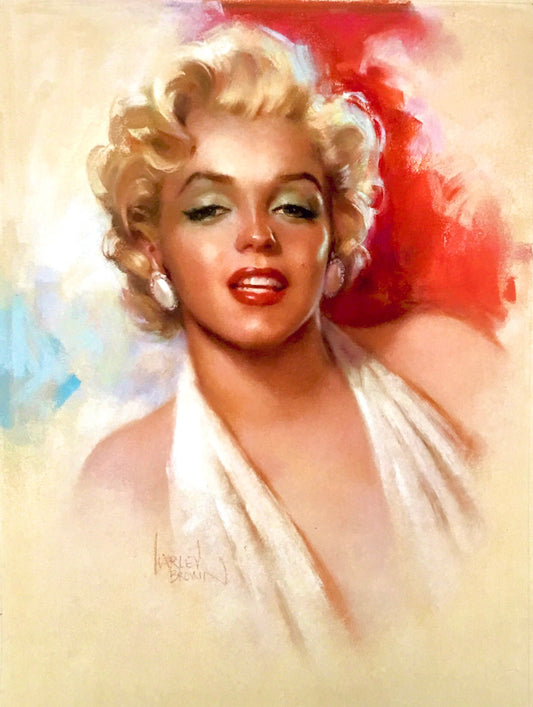 Marilyn - Signed Print by Harley Brown